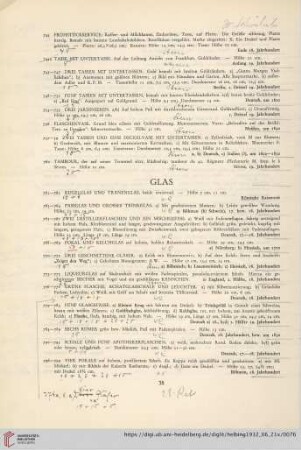 Glas (Nr. 761-804)