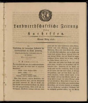 Monat März 1826