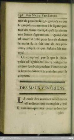 Des Maux Vénériens