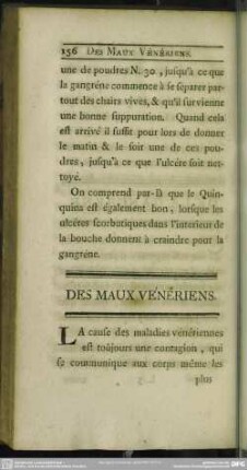 Des Maux Vénériens