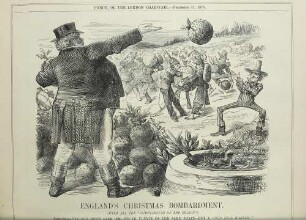 England's Christmas bombardment