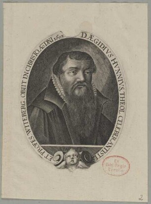 Bildnis des Aegidivs Hvnnivs