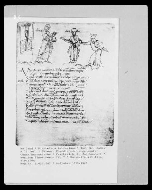 Terenz, Komödie / sogenannter Codex Ambrosianus — Heauton Timorumenos IV, 7