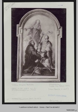 Maria in der Glorie mit den Heiligen Laurentius und Francesco di Paola