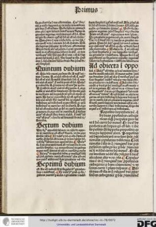 [P]ropositio hypothetica est que habet duas propositiones cathegoricas tamquam principales partes sui...