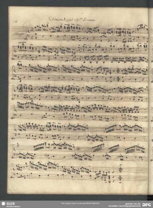 Sonata I.... [C.G.] Krause