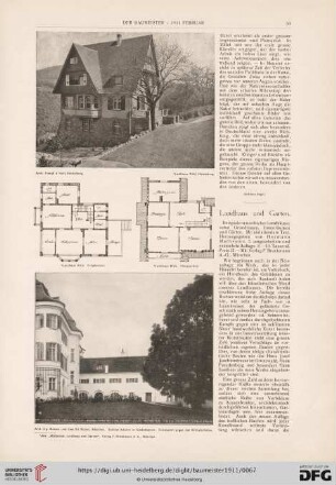 Landhaus und Garten