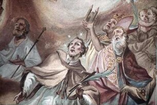 Martyrium und Himmelfahrt der Heiligen Sebastian und Agatha