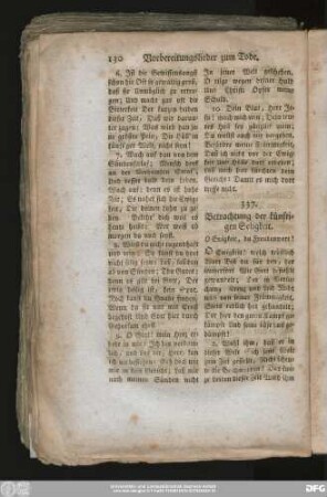 337. Betrachtung der künftigen Seligkeit.