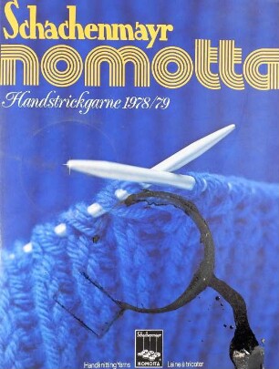 Materialmuster: Handstrickgarn 1978/79 (Schachenmay)