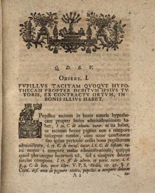 Dissertatio iuridica selectas observationes forenses continens, N. VII.