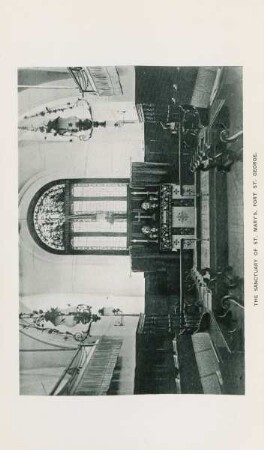 The sanctuary of St. Mary's, Fort St. George