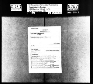 Archiv der königlichen Gesandtschaft zu Paris, Bd. 5b