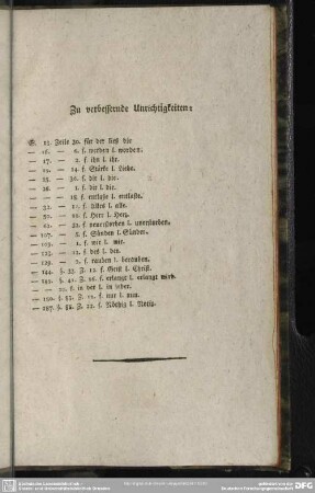 Zu verbessernde Unrichtigkeiten