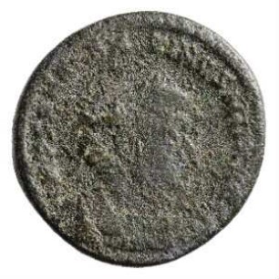 Münze, Follis, Aes 3, 318 - 319 n. Chr.