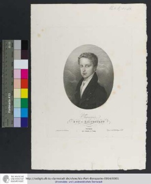 François Duc De Reichstadt / J. Ender pinx. ; Steinmüller sculps.