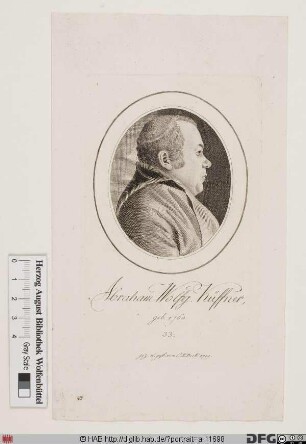 Bildnis Abraham Wolfgang Küffner