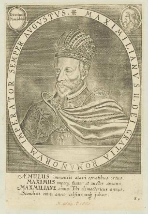 Bildnis des Maximilianvs II. Romanorvm Imperator