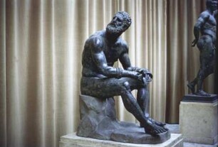 Bronzestatue eines Faustkämpfers