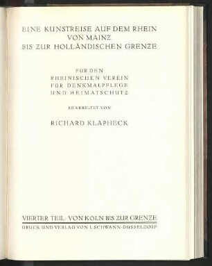 4: Von Köln bis zur Grenze