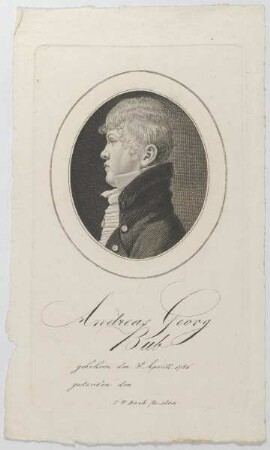 Bildnis des Andreas Georg Bub