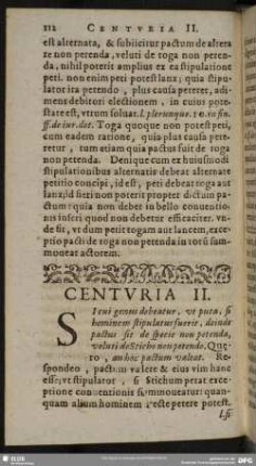 Centuria II.