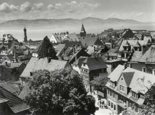 Blick über die Dächer von Lindau