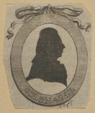 Bildnis des Johann Friedrich Gottlieb Goldhagen
