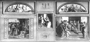 Wandkompositum (Fresken, Rom, Casa Bartholdy), Berlin, Nationalgalerie
