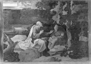 Landschaft mit den Eremiten Paulus und Antonius