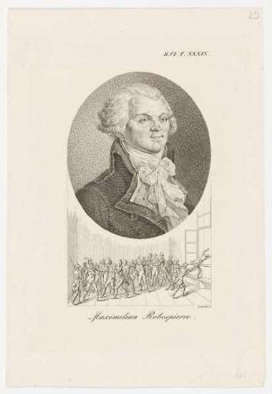Bildnis des Maximilian Robespierre