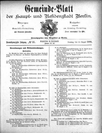 1888,35: No. 35, 26. August 1888