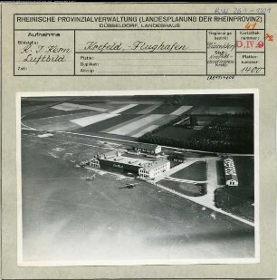 Krefeld-Bockum, Flughafen