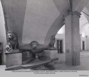 Palazzo Vecchio, Salone dei Cinquecento, Cortile della Dogana, Florenz