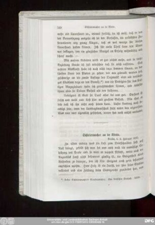 Schleiermacher an de Wette. Berlin, d. 2. Februar 1825.