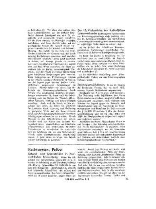 Rechtswesen; Polizei