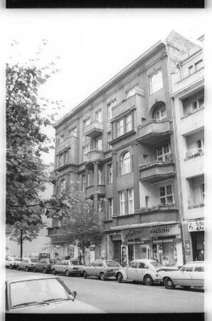Kleinbildnegativ: Mietshaus, Eisenacher Str. 57, 1981