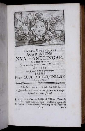 Försök med Luna Cornea,...