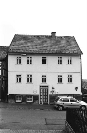 ehemaliges Kranken- und Armenhaus (ehemaliges Krankenhaus, später Armenhaus, Fachwerk); Frankenberg, Stadtmauerstraße 6