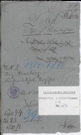 Angelegenheiten der Schullehrer zu Niederndorf