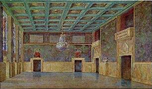 Billing, Hermann; Kiel (Schleswig-Holstein); Rathaus - Halle (Perspektive)
