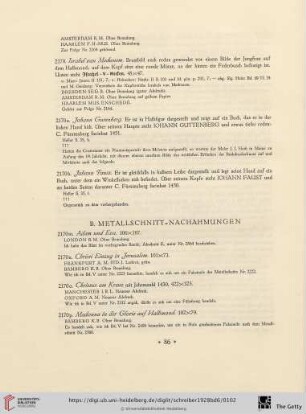 B. Metallschnitt-Nachahmungen