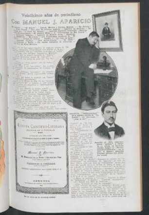 Con Manuel J. Aparicio : Veinticinco años de periodismo