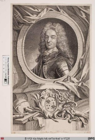 Bildnis Paul de Rapin, sieur de Thoyras