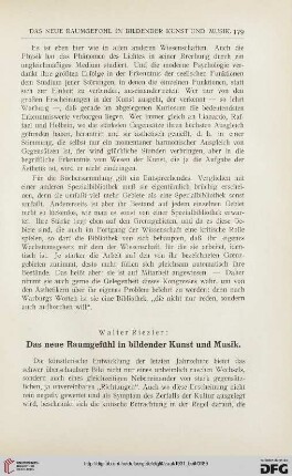 25: Das neue Raumgefühl in bildender Kunst und Musik