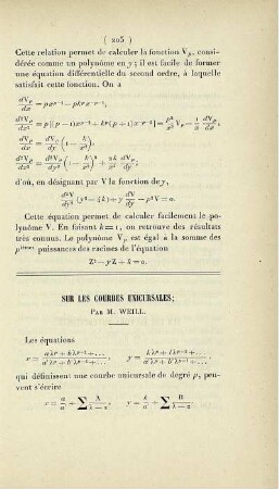 Sur les courbes unicursales.