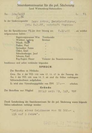 Dorn, Anton