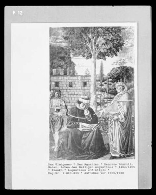 Das Leben des heiligen Augustinus: Augustinus und Alipio