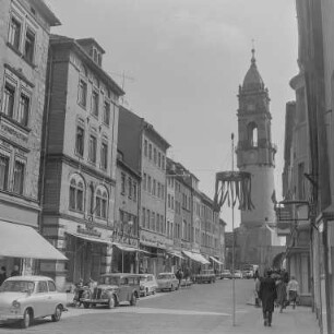 Bautzen : Straßenflucht mit Reichenturm