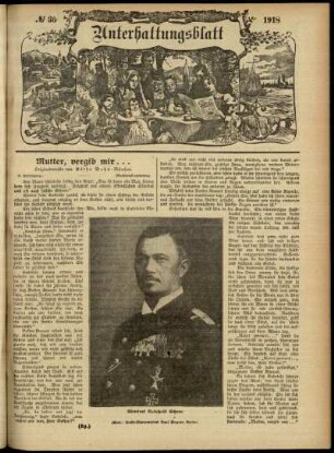 Ausgabe vom Sonntag, den 08. September 1918.
